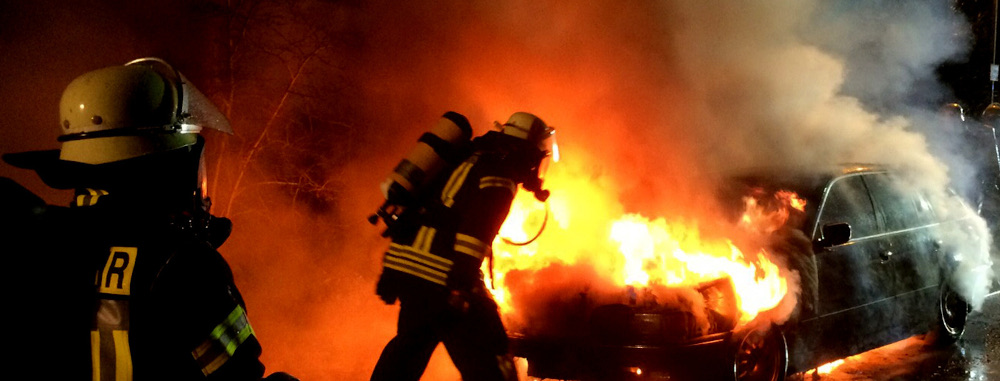Einsatzkräfte der Freiwilligen Feuerwehr Schloß Holte-Stukenbrock im Einsatz